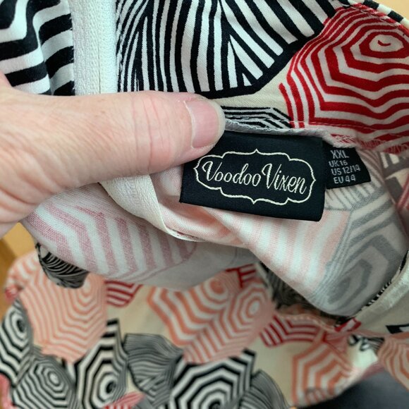 Voodoo Vixen Beach Umbrella Isabella Circle Skirt - Picture 3 of 8